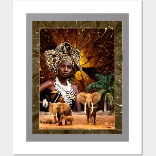 Nigerian Goddess Posters and Art